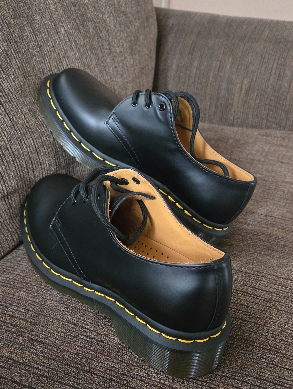 NWT Dr. Marterns 1461 Smooth Leather Oxford Shoes in Black Size Us 6L